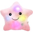 thumbnail image 1 of （5PCS）Creative Glowing LED Night Light Twinkle Star Shape Plush Pillow Stuffed Toys, 1 of 2