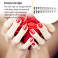 thumbnail image 3 of VONKY Nail Art Delicate Removable Artificial Tips Extension Fingernails Fashion Wraps Manicure Tools Decoration for Girls Type 30, 3 of 6