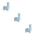 thumbnail image 2 of Wweixi 1/2/3 Animal Shape Pots Durable Materials For In Garden For Small Spaces Eco-friendly Crooked Head skyblue 3PCS, 2 of 6