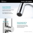 thumbnail image 5 of Kraus Oletto Single Handle Kitchen Bar Sink Faucet, Spot Free Stainless Steel, 5 of 5