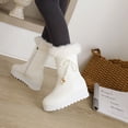 thumbnail image 4 of LSLJS Women's Snow Boots, Winter Warm Thick-soled Inner Height-increasing Cotton Snow Shoes, 4 of 9