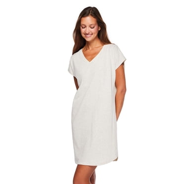 Chemise de nuit à encolure en V George pour femmes