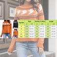 thumbnail image 3 of 2025 Femmes Automne Hiver Chandail Personnaliser Hommes Décontracté Mode Col Rond Chandails Rayés Motif Couleur Chandail Tricoté Chandails Doux pour Femmes Chandail à Enfiler, 3 of 8