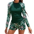 thumbnail image 1 of Women'S New Swimsuit Conservative Split Surfing Suit Swimwears Rash Guards S, 1 of 7