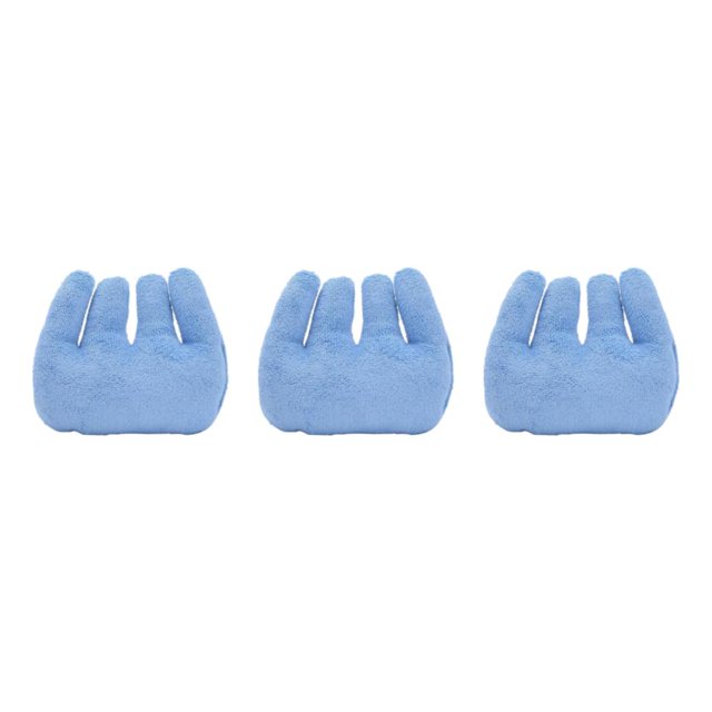 Transemion Adjustable Hand Contracture Prevention Tool for Patients and User-Friendly Blue 10x10cm 3Set