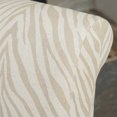 thumbnail image 2 of Fauteuil Club Trent Home Frederick en Tissu Beige Imprimé Animalier, 2 of 2