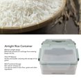 thumbnail image 3 of Airtight Rice Container, Large Food Containers, Rice Storage Bin with Measuring Cup & Lid, Kitchen Storage Containers for Rice, Grain, Flour, Pet Food, 3 of 8