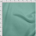thumbnail image 4 of oneOone Velours Vert Mer Tissu Trèfle Matière de Robe Tissu Imprimé Tissu au Mètre 58 Pouces de Large, 4 of 4