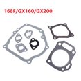 thumbnail image 1 of Bgsha Engine Gasket Set for GX160 GX200 168F/170F 2-3KW EnginePetrol Generator Trimmer, 1 of 9