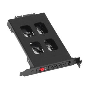 2.5inch SSD Caddy de l'adaptateur de disque dur, 6Gbps Acier inoxydable HDD Plateau PCI Cas de disque dur