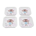 thumbnail image 1 of Fruit Snack Plate, Snack Dish Easy To  Large Capacity 5.9in  For School For Restaurant, 1 of 8