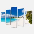 thumbnail image 2 of Caribbean Beach Panorama - Landscape Photo Canvas Art Print, 2 of 3