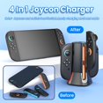 thumbnail image 4 of Charging Dock for Nintendo Switch 2 Joy-Cons with LED Indicators, Magnetic Design, Charging Cable & Wrist Strap, 4 of 7