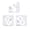 A, variant on EGNMCR Acrylic DIY Sewing Patchwork Ruler Special-shaped Hollow Sewing Kit Patchwork Template sewing board