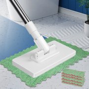 Chmadoxn Disposable Dusts Mop With 4 Reusable Cloths A Mop