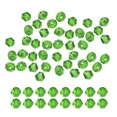 thumbnail image 1 of Uxcell 1600Pcs 4mm Bicone Glass Beads Small Faceted Green, 1 of 6