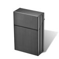 thumbnail image 1 of Cigarette Dispenser Storage Box Flip Cigarette Case 20 Loaded High Capacity with Detachable USB Rechargeable Cigarette Lighter, 1 of 8