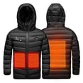thumbnail image 4 of LOVZFMLL Jackets for Girls USB Intelligent Constant Temperature Heated Windproof Plus Size Coat For Kids Winter 3 Heated Jacket Coat 4-5 Years, 4 of 7