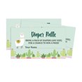 thumbnail image 4 of Inkdotpot 30Baby ShowerDiaper Raffle Ticket Lottery Insert Cards Supplies Games For Baby Shower Party Llama Gender Neutral Bring A Pack Of Diapers To Win Favors Gifts And Prizes, 4 of 5
