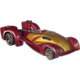 thumbnail image 3 of Hot Wheels Disney 100 Iron Man Character Car, 1:64 Scale Collectible Toy Car, 3 of 4