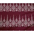 thumbnail image 5 of oneOone Polyester Lycra Maroon Fabric Block Fabric For Sewing Printed Craft Fabric By The Yard 56 Inch Wide, 5 of 5