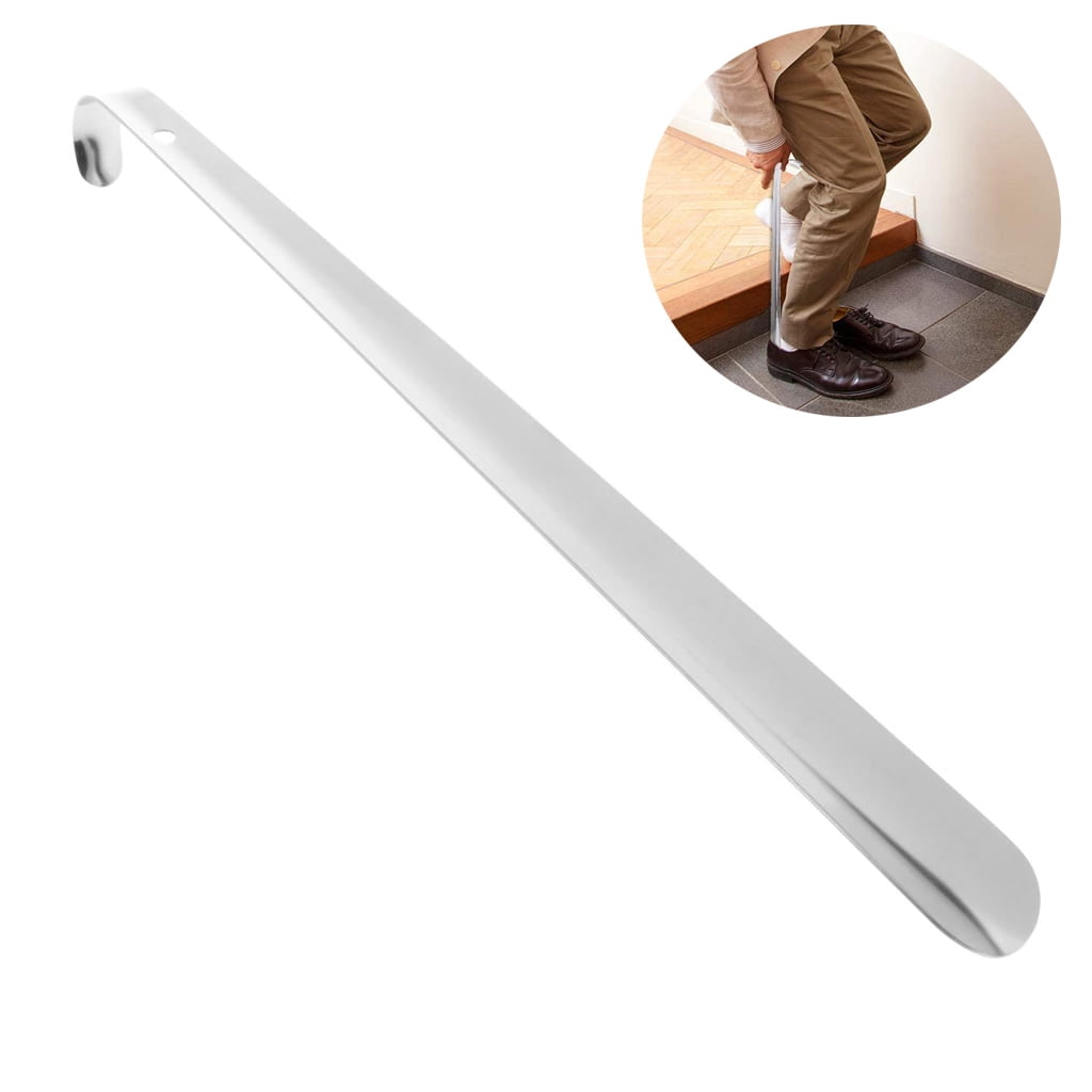 Extra Long Extended Metal Shoe Horn - Heavy Duty Stainless Steel