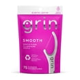 thumbnail image 1 of Grin Smooth Gentle Floss Flosspyx Flossers 75ct, 1 of 4