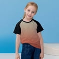thumbnail image 4 of Plebaso T-Shirts de Mode pour Enfants Unisexe T-Shirts à Dégradé Col Rond Garçons Filles T-Shirts d'Été Hauts, 4 of 7