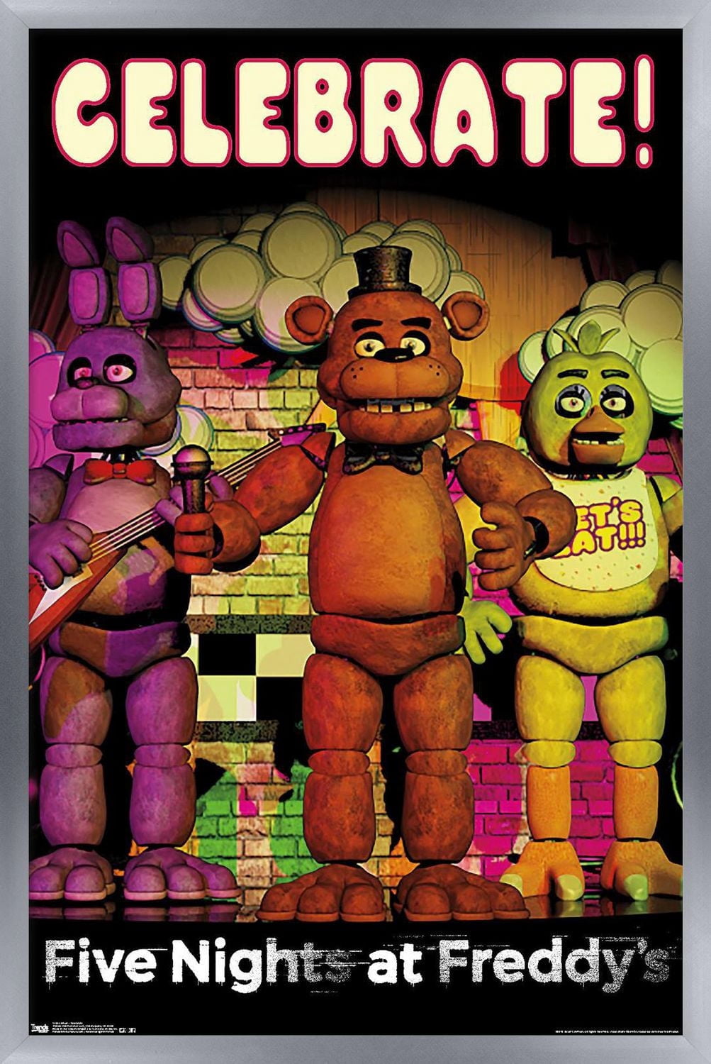 Five Nights at Freddy's - Celebrate Wall Poster