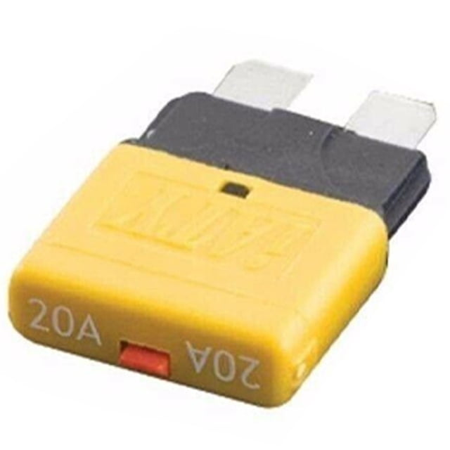 1Pcs Fusible de Lame de Disjoncteur 12V 24V Réinitialisable 5-30A Marine Réinitialisation Automatique