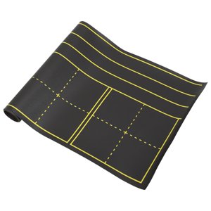 Raindrops Tableau magnétique pour panneau mural d'effacement sec noir 1Pack Idéal pour l'étude à domicile
