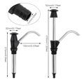 thumbnail image 4 of Aluminium Alloy Hand Water Pump Manual Replacement Leakproof Kitchen Portable Toilet Barbecue Picnic  Pumping Tool, 4 of 9