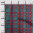 thumbnail image 1 of oneOone Polyester Lycra Fabric Tartan Check Decor Fabric Printed BTY 56 Inch Wide, 1 of 1