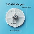 thumbnail image 1 of Plastic Gear For Gearbox 550 And 390 Children'S Electric Car Kid Ride On Toy Car, 1 of 9