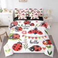 thumbnail image 1 of YST, Comforter Set, Cartoon Ladybug Bedding Set, 7-Piece, Full Size, 1 of 4