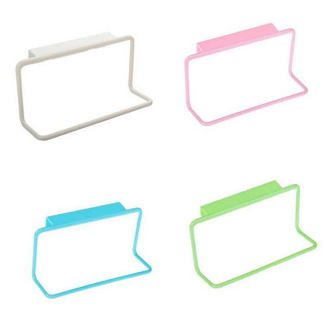 3Pcs Over Door Tea Towel Holder Rack Rail Cupboard Hanger Bar Hook for Bathroom Kitchen Home