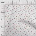 thumbnail image 1 of oneOone Viscose Chiffon Fabric Leaves & Flower Floral Print Sewing Fabric BTY 42 Inch Wide, 1 of 4