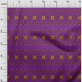 thumbnail image 2 of oneOone Georgette Viscose Fabric Floral Block Print Sewing Fabric BTY 42 Inch Wide, 2 of 4
