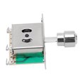 thumbnail image 4 of Metal Guitar Switch, 3 Way Guitar Toggle Switch High Strength Metal Electric Guitar Pickup 3 Way Selector Switch, 4 of 8