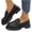 Black, variant on LOVZFMLL Loafer Shoes for Women Classic Platform Chunky Penny Loafers Comfortable Slip On Work Office Business Casual Dress Shoes Black 8.5