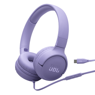 JBL Tune 520C USB-C - Hi-Res wired on-ear headphones - Purple