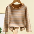 thumbnail image 1 of Infant Kids Tops Solid Color Toddler Long Sleeve Tops New Arrivals Plus Size Long Sleeve Tops For Child, 1 of 3