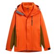 thumbnail image 1 of RKSTN Jackets for Men Fashion Fallow Three-In-One Two-Piece Outdoor Jacket Long Sleeved Coat Fall and Winter Long Sleeve Jacket Coats, 1 of 2