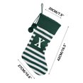 thumbnail image 3 of Naittoop Christmas Large Letters Christmas Stockings Cute Striped Christmas Tree Pendant Holiday Decorations, 3 of 5