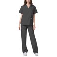 thumbnail image 3 of Adar Mens Medical Scrubs Set Medical Uniforms - Roomy Fit (30 Colors), 3 of 7