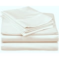 thumbnail image 3 of 300 Thread Count 100% Egyptian Cotton 4-Piece Bed Sheet Set (1 Flat, 1 Fitted Sheet, 2 Pillow Covers) 24 Inches Deep Pocket Solid Pattern, 3 of 6