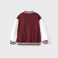 thumbnail image 3 of Marvel Vestes Bomber pour Garçons The Iron Man Rouges Universitaires Chandails Légers Cadeau Automne Printemps 2-9 Ans, 3 of 5