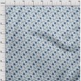 thumbnail image 4 of oneOone Polyester Spandex Light Blue Fabric Floral Sewing Material Print Fabric By The Yard 56 Inch Wide, 4 of 4