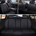 thumbnail image 3 of Maidao Car Seat Covers Full Set for Subaru for Legacy 2003-Present 5 Seats Compatible Airbag Water Resistant Front Rear Cushion Protector Black, 3 of 9