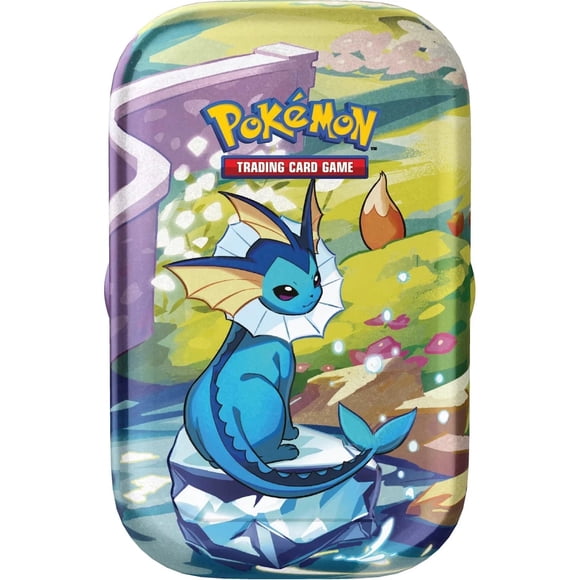 Pokemon TCG: Scarlet & Violet Prismatic Evolutions Mini Tin - Vaporeon
